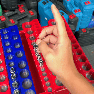 6 Piece Magnetic Socket Holder Kit